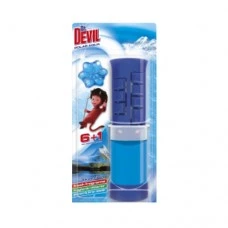 Ароматизатор-гел за тоалетна Dr.Devil Polar Aqua Point Block 7дози 45ml
