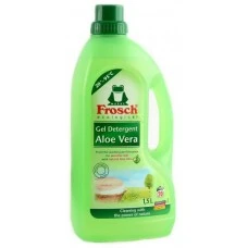 Екологичен течен перилен препарат Frosch Aloe Vera 1.5L l 25 пранета