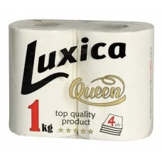 Тоалетна хартия Luxica Queen 4бр 4пласта 1кг 