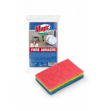 Абразивна фибра Magic Clean за почистване 4броя 