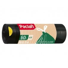 Торби за смет Paclan Eco line с връзки 60л 15броя