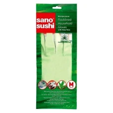 Домакински ръкавици Sano Sushi  с алое вера размер M